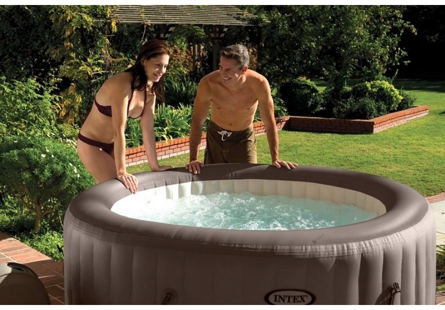 INTEX JET MASSAGE PURE SPA IDROMASSAGGIO SISTEMA FILTRANTE PISCINA 28422